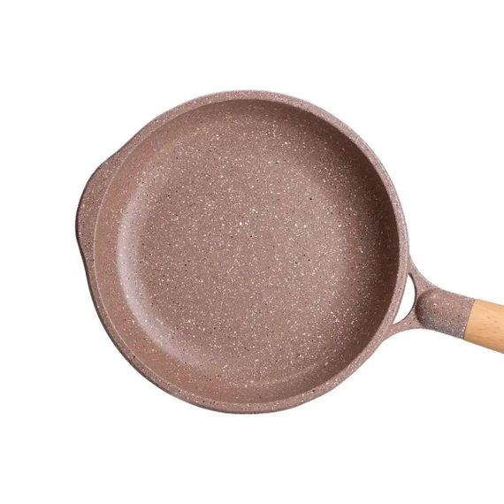 Алюминиевая сковорода 1,4 л, мраморное антипригарное покрытие, Ø 22 см, толстое дно, кофейный MGC HP-4-417CO | Зображення 3