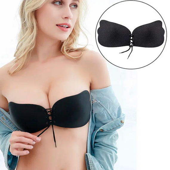 Силіконовий бюстгальтер-невидимка з ефектом Push-Up Л, не викликає дискомфорту під час тривалого носіння (B, C, D) | Зображення 8