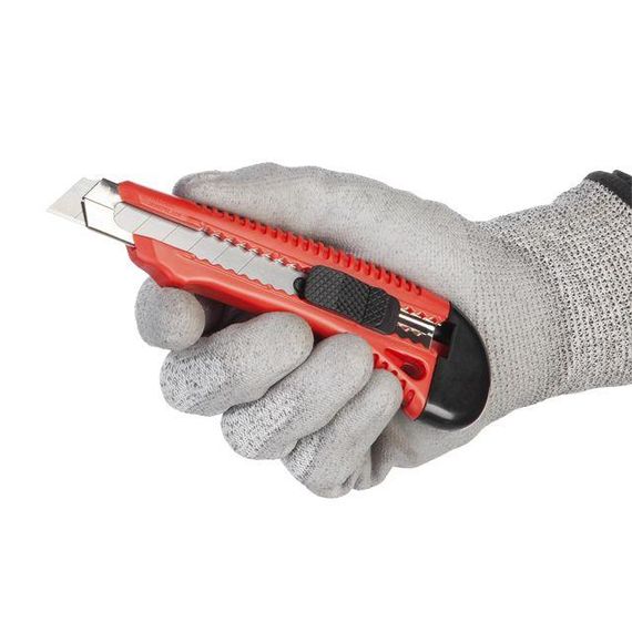 Ніж прорізний з відламним лезом 18 мм INTERTOOL HT-0501 | Зображення 7