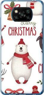 Чохол для Xiaomi Poco X3 з пластику FCh_052247