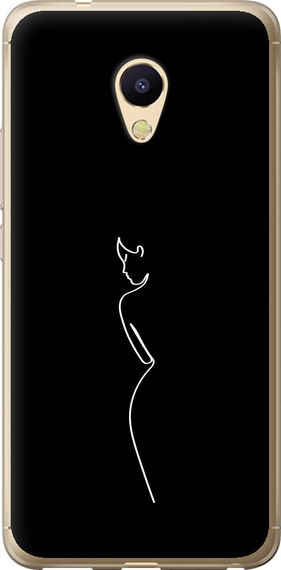 Чехол на Meizu M5s Силуэт1 "4590u-776-17620"