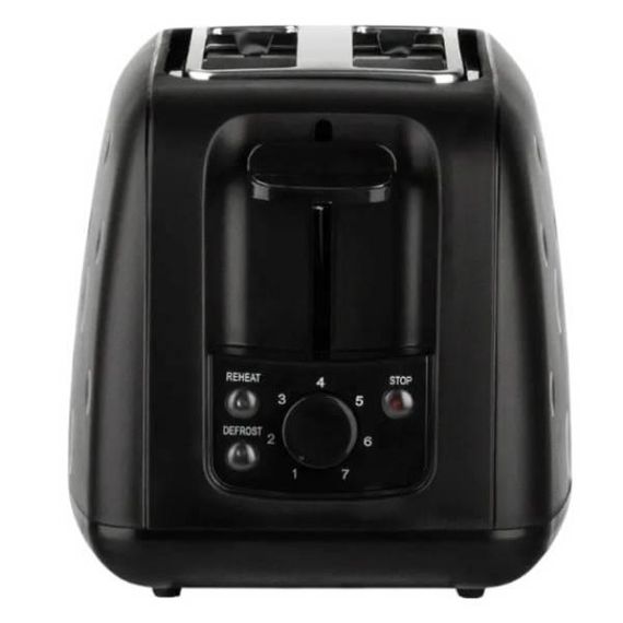 Тостер на 2 ломтика хлеба с регулятором RAF R 502 Черный