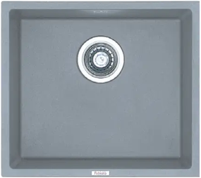 Кухонна мийка Fabiano Quadro 45x40 Grey Metallic 8221.301.0868