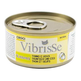 Консервы Vibrisse тунец/яйца для котят всех пород 70 г х 12 шт