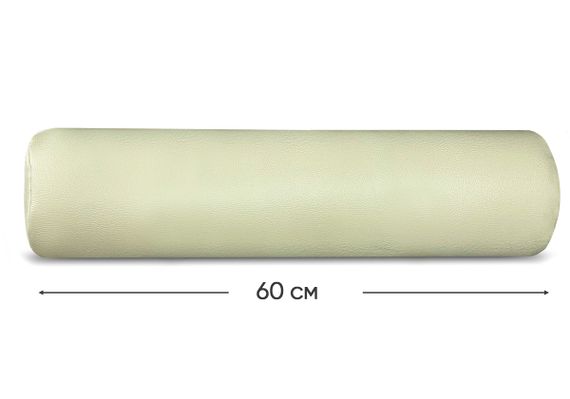 Валик для масажного столу EasyFit 60 см бежевий (EF-2115-BE) | Зображення 1