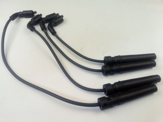 Дроти запалювання Lanos 1.6, BOSCH силікон B987 (0986356987) (96211948) | Зображення 1