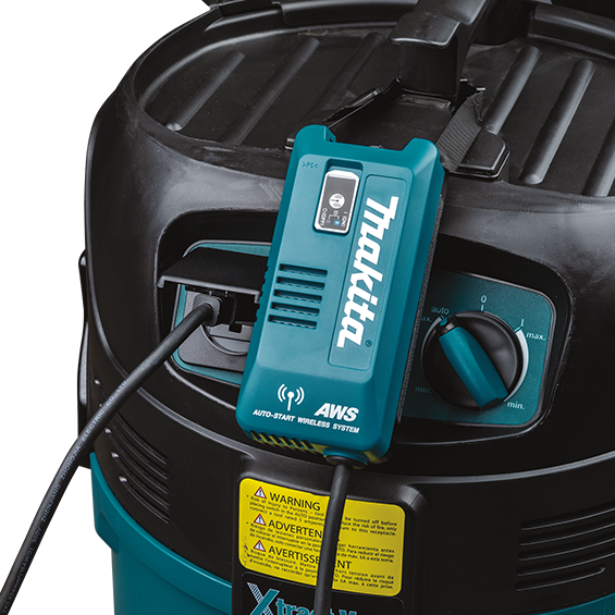 Адаптер Makita WUT02Z для підключення мережевих будівельних пилососів до акумуляторних інструментів Makita з технологією AWS (199773-1) | Зображення 3