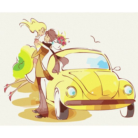 Картина по номерам "Чувства. Подарок" Art Craft 10400-AC 30х40 см