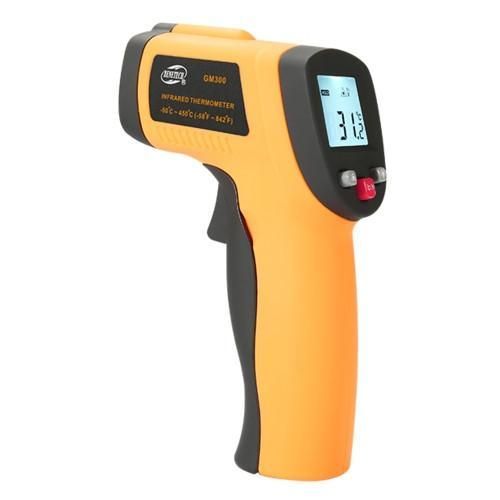 Пирометр бесконтактный инфракрасный -50-+450°C EMS = 0,95 BENETECH GM300