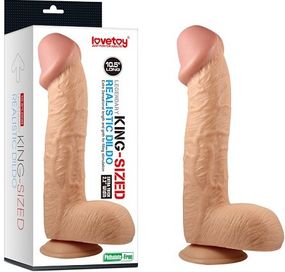 Фалоімітатор - King-Sized Realistic Dildo 10.5" Sex Aura