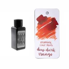 Чернила для перьевых ручек насыщенных оттенков Diamine Ink 30 Deep Dark 30мл, Deep Dark Orange