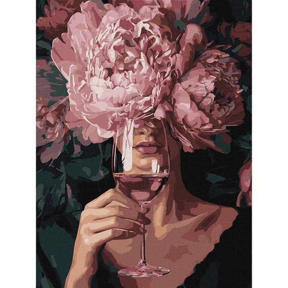 Картина за номерами "Аромат спокуси" ©art_selena_ua KHO8701, 30х40 см