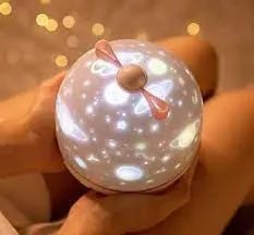 Лампа на поставке "Звёздное небо-Ночник (Бантик)"  MA-11 | Зображення 6