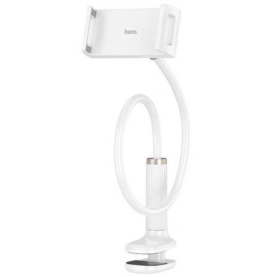 Регульована підставка для телефону/планшета Hoco HD10 Bamboo lazy stand White