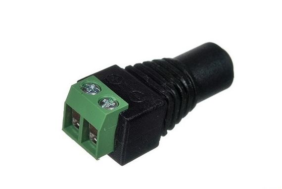 Штекер (роз'єм) живлення Power jack 2pin - 5,5*2.5 mm Mother | Зображення 1