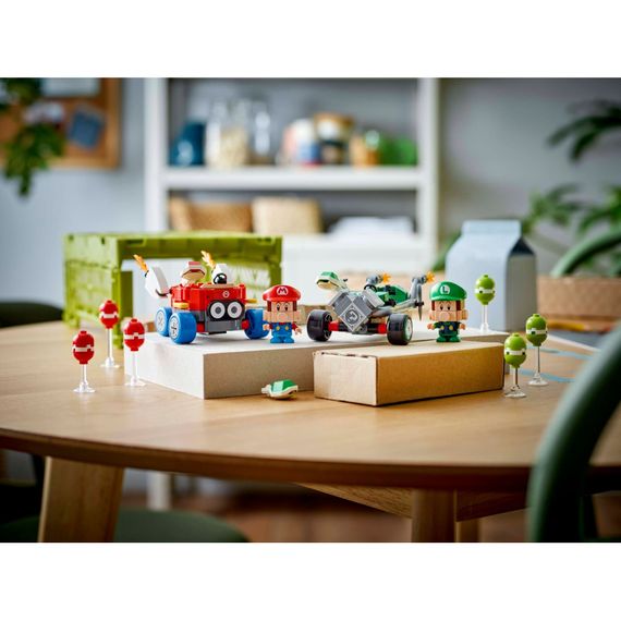 Конструктор LEGO Super Mario Mario Kart – Baby Mario vs. Baby Luigi (72034) | Зображення 9