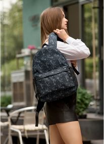 Жіночий рюкзак Sambag BRIX PJT чорний 40 x 27 x 15 см (11711702)