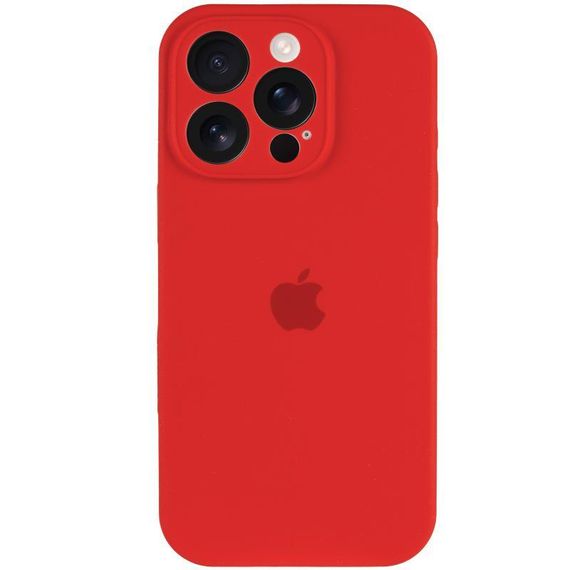 Чохол Silicone Case Full Camera Protective (AA) для Apple iPhone 14 Pro Max (6.7") Червоний / Red | Зображення 1