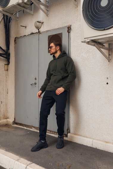 Костюм зима двоколірника чорно-зелена S M | Зображення 1