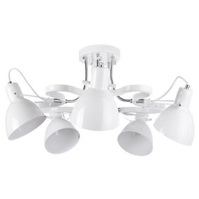 Люстра паук потолочная E27 60W WH (BL-310S/5)