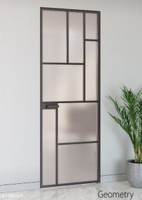 Двери межкомнатные AluDoors Geometry 1 Покраска по RAL
