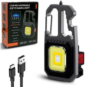 Ліхтар MULTIFUNCTIONAL 5138/KL-535-COB ULTRA(white+yellow+red), multitool, Li-Ion акумулятор, магніт, карабін, викрутка, ЗУ Type-C