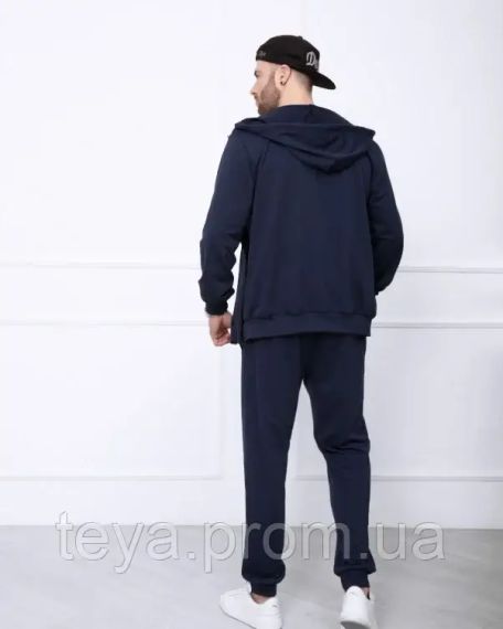 Спортивний костюм колір темно-синій розміри S, XL, L, M, XXL FI_004541 | Зображення 2