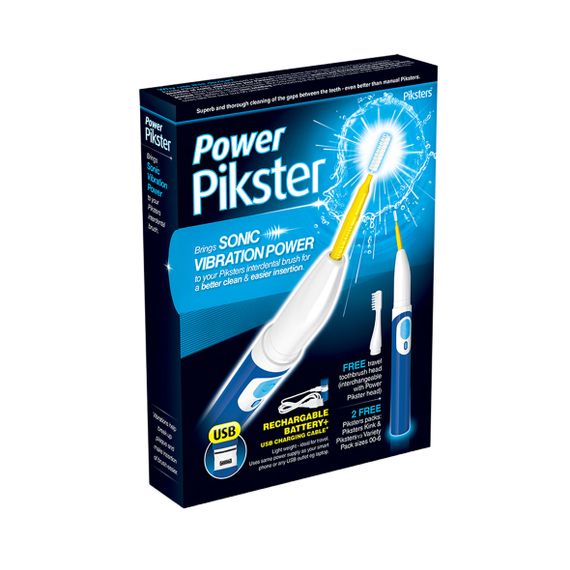 Ультрозвуковий міжзубний йоржик Piksters Power Pikster