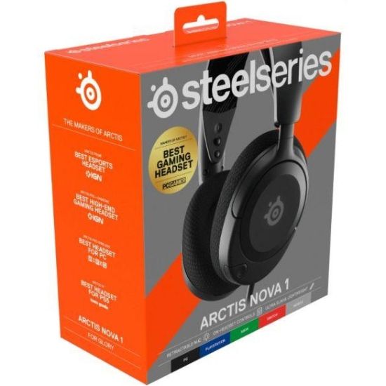 Ігрова гарнітура SteelSeries Arctis Nova 1 Black MultiPlatform | Зображення 3