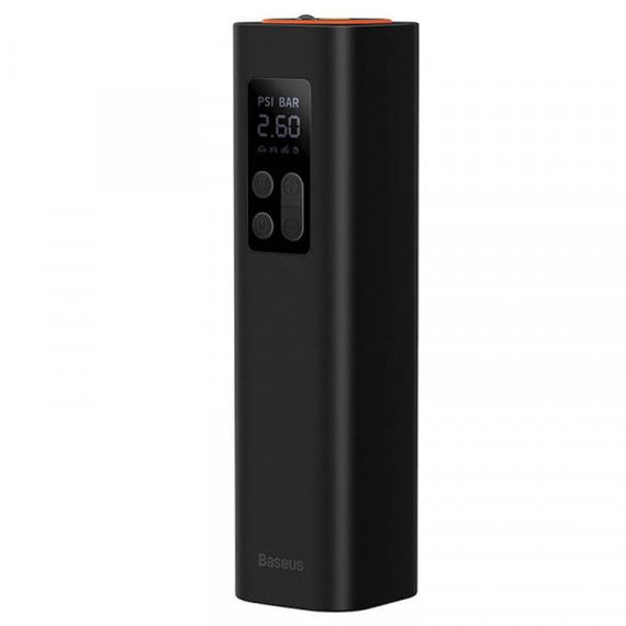 Автомобильный насос Baseus Super Mini Inflator Pump (CRCQ000001) Black | Зображення 2