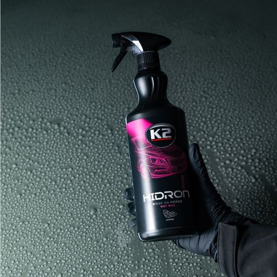 Полироль восковой для кузова K2 Hidron PRO на мокро 1 л (D3021) | Зображення 6