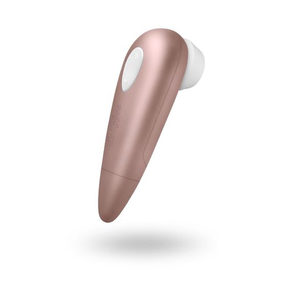 Вакуумний кліторальний стимулятор Satisfyer Number One на батарейках Sex Aura