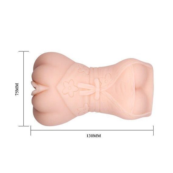 Мастурбатор-Вагіна Crazy Bull Rossi Flesh BM-009201K Sex Aura | Зображення 5