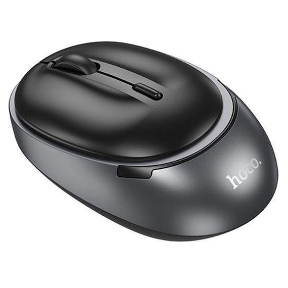 Мышь Hoco GM34 Nuevo dual-mode Black metal gray