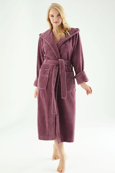 Женский халат Nusa 6890, фуксия M | Зображення 1
