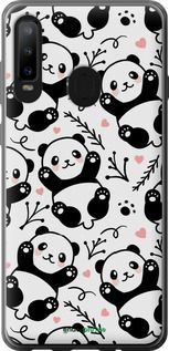 Чохол на Samsung Galaxy A8S Панди "4318u-1636-2448"