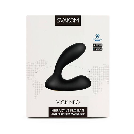 Інтерактивний масажер простати та вібратор точки G Svakom Vick Neo | Зображення 7