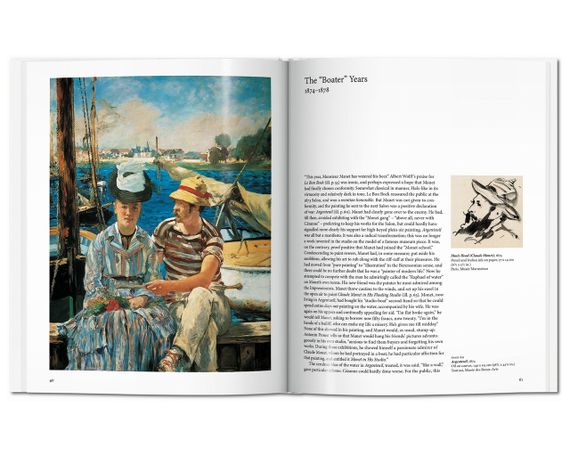Книга з картинами художника Едуарда Мане Manet. Gilles Néret, Taschen книги про мистецтво англійською | Зображення 2