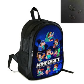 Рюкзак міський/шкільний 38×28см з принтом Minecraft дитячий, підлітковий, спортивний (4156)