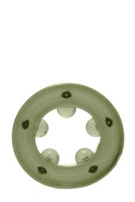 Эрекционное кольцо со встроенными магнитами Seven Creations Magnetic Cockring серое sexstyle