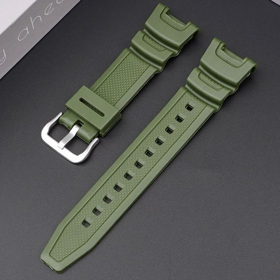 Ремінець для Casio SGW-100 Army Green SI | Зображення 1