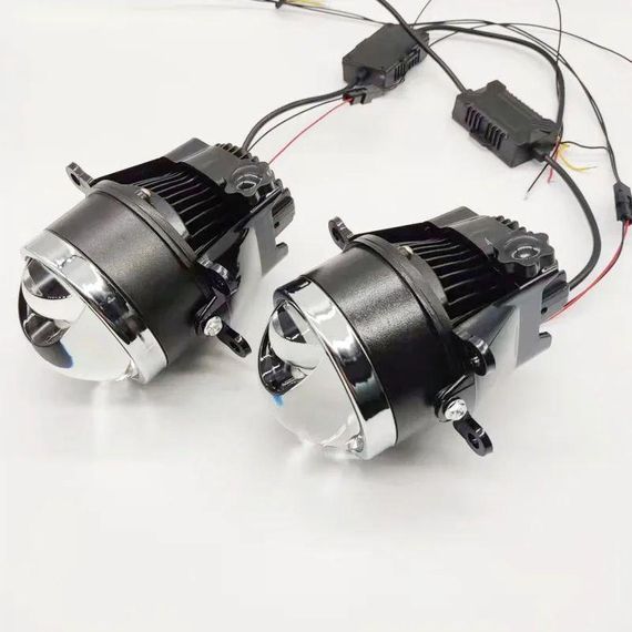 Комплект універсальних протитуманних фар SANVI BI-LED LASER 30/45W (Renault, Citroen, Ford, Mitsubishi, Opel, | Зображення 5