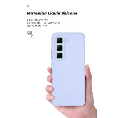 Чехол для мобильного телефона Armorstandart ICON Infinix Hot 50 4G Camera cover Lavender (ARM80979) | Зображення 6