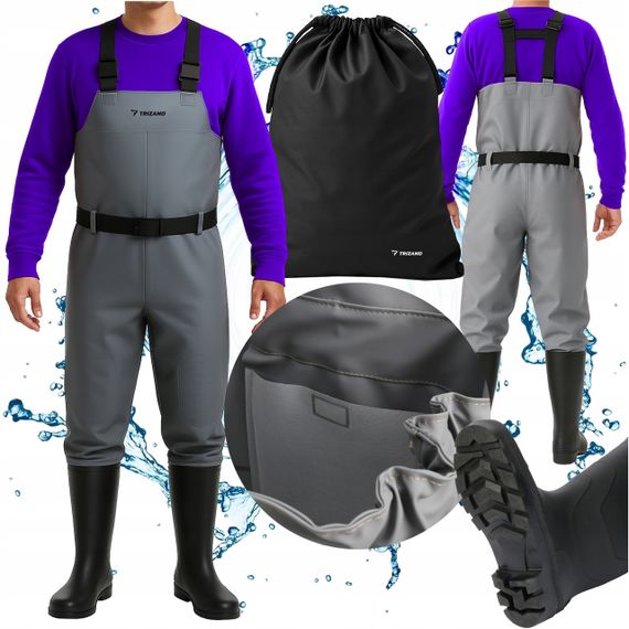 Комбинезон рыбацкий вейдерсы Trizand 25895 р. 46 Заброды