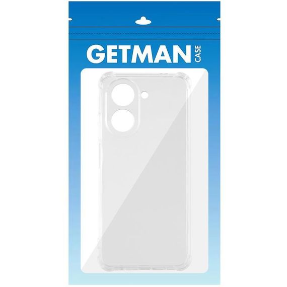 TPU чехол GETMAN Ease logo усиленные углы Full Camera для Xiaomi Redmi A5 (Europe version) Бесцветный | Зображення 4