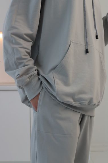 Костюм чоловічий (штани+худі) Носи своє L/187 Сірий (p-13794-153895) | Зображення 9