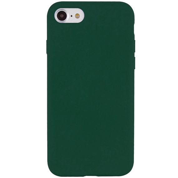 Чохол Silicone Case Full Protective (AA) NO LOGO для Apple iPhone SE (2020) Зелений / Forest green