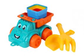 Машинка Набір для гри з піском ТехноК 7051TXK  Бірюзовий