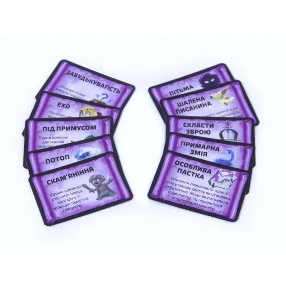 Настольная игра Опасные Слова (Trapwords) укр. | Зображення 6