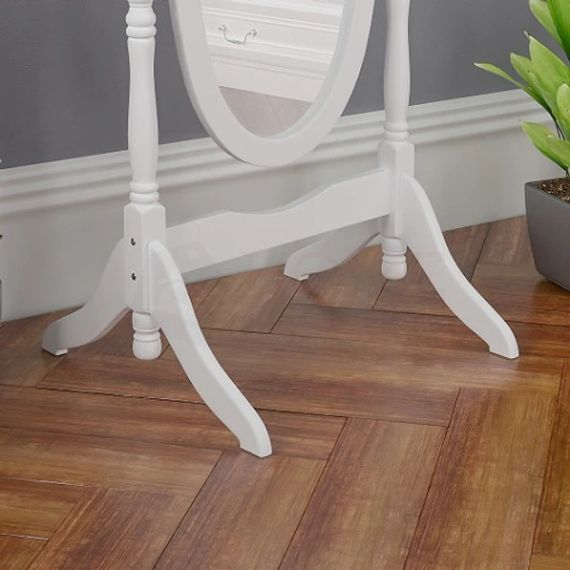 Зеркало напольное овальное Onder Mebli (MS-8007-WT) | Зображення 5